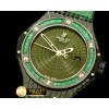 위블로 Caviar Cer/LE Black/Green Asia 2824 -HUB0279C