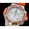 위블로 Big Bang Aspen SS/Sq Orange Ruby White A7750 -HUB0321C