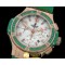 위블로 Big Bang Pearl RG/Sq Green Ruby White A7750 -HUB0322G