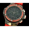 위블로 Big Bang Pearl/ Sq Red Ruby All Black A7750 -HUB0323A