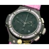 위블로 Big Bang Pearl/ Sq Violet Ruby All Black A7750 -HUB0323F