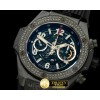위블로 Big Bang All Black Unico PVD/RU Skeleton Asian 7750 -HUB0329B