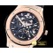 위블로 Classic Fusion 45mm Tourbillon RG/LE Black Asian Auto -HUB0337