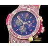 위블로 Big Bang Pop Art 38mm RG/LE Blue/Red Bez/Case OS20Qtz -HUB0346D