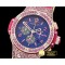 위블로 Big Bang Pop Art 38mm RG/LE Blue/Red Bez/Case OS20Qtz -HUB0346D