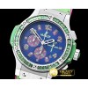 위블로 Big Bang Pop Art 38mm SS/LE Blue/Green Bez OS20 Qtz -HUB0347A
