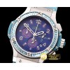 위블로 Big Bang Pop Art 38mm SS/LE Blue/Blue Bez OS20 Qtz -HUB0347D