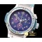 위블로 Big Bang Pop Art 38mm SS/LE Blue/Blue Bez OS20 Qtz -HUB0347D