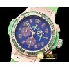 위블로 Big Bang Pop Art 38mm RG/LE Blue/Grn Bez OS20 Qtz -HUB0348B