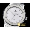 위블로 Classic Fusion Bang 42mm SS/TI/LE/RU White A2892 Mod -HUB0357B