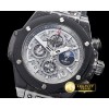 위블로 Big Bang Unico Pert. Cal. Sapphire PL/RU Blk Jap Qtz -HUB0361A