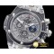 위블로 Big Bang Unico Pert. Cal. Sapphire PL/RU Wht Jap Qtz -HUB0361B