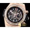위블로 Big Bang Unico 45mm WDIAM/RG/RU Black V2 Asia 7750 Mod -HUB0379B