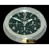 위블로 Dealer Clock BigBang Style SS/CF Blk Swiss Quartz -HUBCLK001