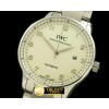IWC Portugese Automatic SS/SS White/Steel Num Asian 2813 -IWC0157C