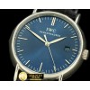 IWC Portofino Ladies SS/LE Blue Sticks Swiss Qtz -IWC0158E