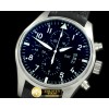 IWC 377701 Pilot Chrono SS/LE Black A7750 -IWC0168