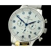 IWC Portuguese Chrono SS/SS White/Blue Jap OS20 -IWC0171C