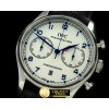 IWC Portuguese Chrono SS/LE White/Blue Jap OS20 -IWC0172C