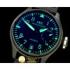 IWC Big Pilot 5019 Boutique PVD/NY Blk/Green Asian 23J -IWC0180