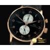 IWC Portuguese Chrono RG/LE Black Jap OS20 -IWC0185B