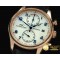 IWC Portuguese Chrono Date RG/LE White/Blue Jap OS20 -IWC0187B