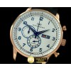 IWC Portuguese Chrono Day/Date RG/RU White/Blue Jap OS20 -IWC0193B