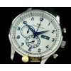 IWC Portuguese Chrono Day/Date SS/RU White/Blue Jap OS20 -IWC0194B