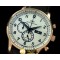 IWC Portuguese Chrono Day/Date RG/LE White/Blue Jap OS20 -IWC0196B