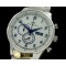 IWC Portuguese Chrono Day/Date SS/SS White/Blue Jap OS20 -IWC0200B