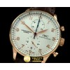 IWC Portuguese Chrono RG/LE White Jap OS20 -IWC0201A