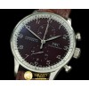 IWC Portuguese Chrono SS/LE Brown Jap OS20 -IWC0202F