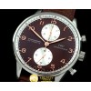 IWC Portuguese Chrono SS/LE Brown/Wht A7750 New Improved -IWC0220B
