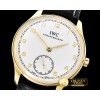 IWC Portuguese HandWound Ref.IW5454 YG/LE Wht/Wht A6497 -IWC0348B