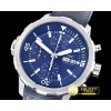 IWC AquaTimer Chronograph SS/RU Blue V6F Asia 7750 -IWC0348