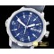IWC AquaTimer Chronograph SS/RU Blue V6F Asia 7750 -IWC0348