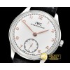 IWC Portuguese HandWound Ref.IW5454 SS/LE Wht/Wht A6497 -IWC0350D