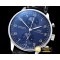 IWC Portuguese Chrono RG/LE Grey/Blk RG Num ZF A79350 Mod -IWC0352