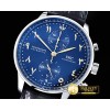 IWC Port. Chrono SS/LE Blue/Arabic Gold Num YLF A7750 Mod -IWC0353B