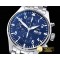 아이더블유씨 3777 Pilot Chrono SS/SS Blue Le Petit V2 ZF A7750 -IWC0354