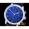 IWC Portuguese Chrono SS/LE Blue Laureus ZF A79350 Mod -IWC0357