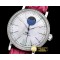 IWC Portofino Automatic Diam Bez SS/LE Wht MOP A2851 Mod -IWC0366J