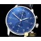 IWC Portuguese Chrono SS/LE Blue/Blue ZF V2 A79350 Mod -IWC0388