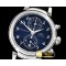IWC Da Vinci Chrono Laureus Ed SS/LE Blue ZF Asia 89361 -IWC0396