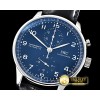 아이더블유씨 Portuguese Chrono 150 Years SS/LE Blue YLF A7750 -IWC0397A