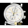 IWC Da Vinci Chrono Laureus Ed SS/LE White YLF Asia 7750 -IWC0407A