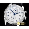 IWC Portuguese Chrono Classic IW390404 SS/LE W/B ZF A7750 -IWC0411