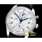 IWC Portuguese Chrono Classic IW390404 SS/LE W/B ZF A7750 -IWC0411