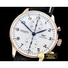 아이더블유씨 Portuguese Chrono 150 Years RG/LE Wht/Blu YLF A7750 -IWC0414