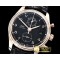IWC Portugieser Chronograph Classic RG/LE Black YLF A7750 -IWC0416C